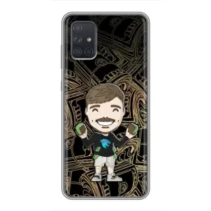 Чохли Містер Біст для Samsung Galaxy А72 (Mister Beast)