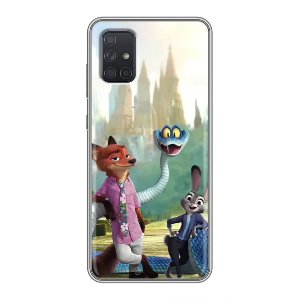 Чохол з принтом «Герої мультфільму Зоотрополіс» для Samsung Galaxy A72