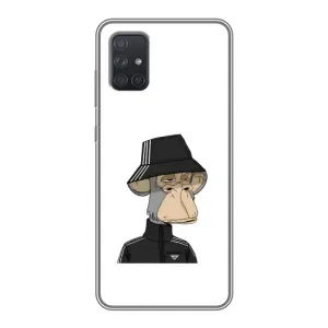 Чехлы с Обезьянами NFT для Samsung Galaxy A72 (AlphaPrint) (обезьяна NFT Adidas)