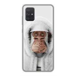 Чехлы с Обезьянами NFT для Samsung Galaxy A72 (AlphaPrint) (обезьяна NFT в тату)