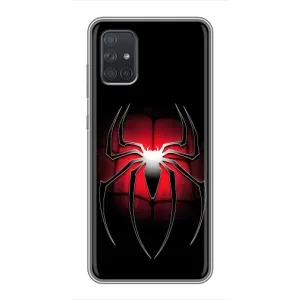Чехол с человеком пауком для Samsung Galaxy A72 - (AlphaPrint) (Паук марвел)