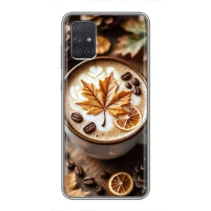 Чохол з унікальним дизайном 'Осінь з кавою' для Samsung Galaxy A72 (Пряна кава)