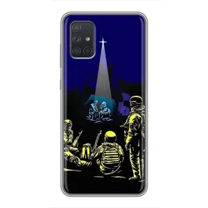 Різдвяні, Святкові Чохли для Samsung Galaxy А72 (Різдво в Україні)