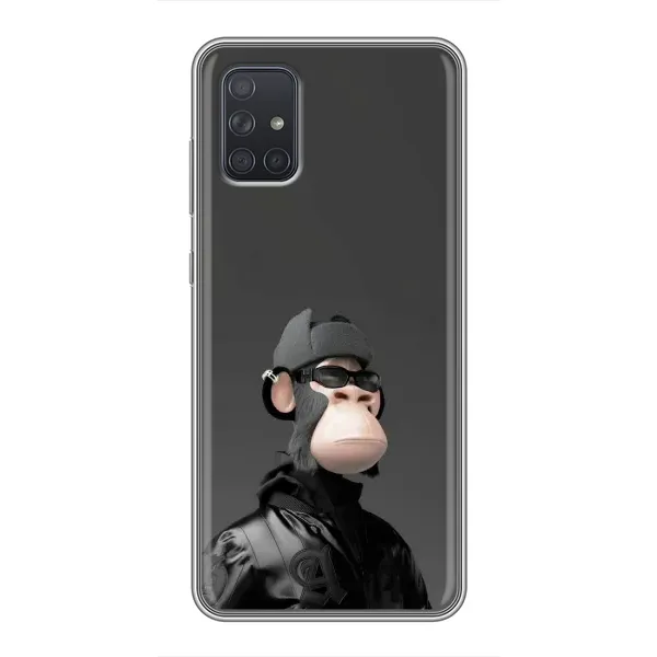 Чехол с принтом «стильная обезьяна NFT» для Samsung Galaxy A72