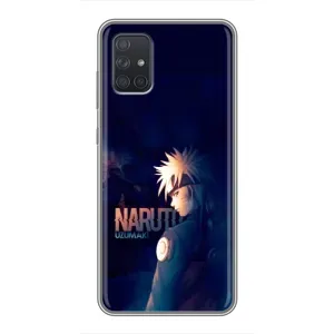 Naruto Anime Чехлы для Самсунг А72 (AlphaPrint) (тень Наруто)