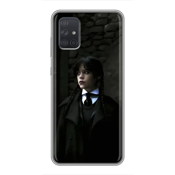 Чохол з принтом «Темний стиль Венздей» для Samsung Galaxy A72