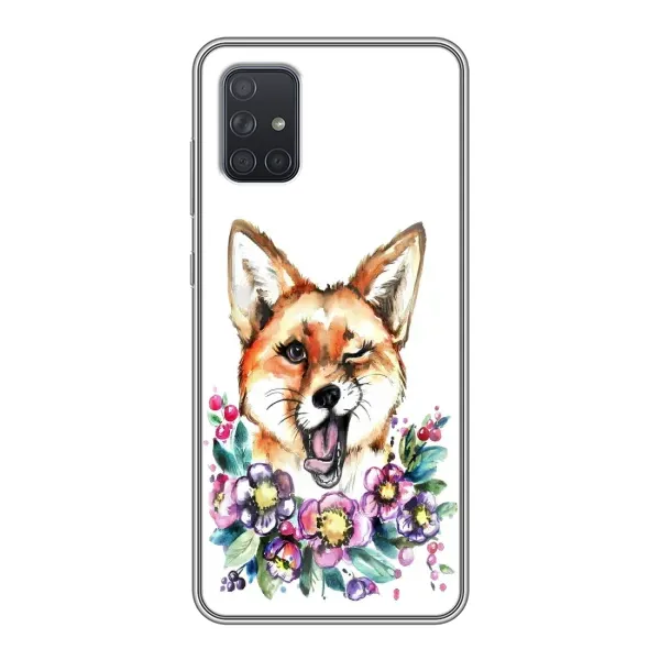 Чохол з принтом «Весела лисичка» для Samsung Galaxy A72 Чохол з принтом «Весела лисичка» для Samsung Galaxy A72