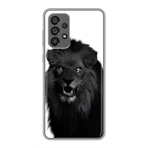 Чехол с принтом «Черный ЛЕВ» для Samsung Galaxy A73 (5G)