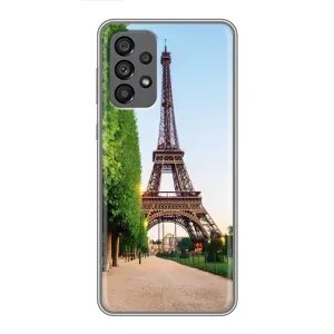 Чохол Ейфелева Вежа Samsung Galaxy A73 (5G) - (AlphaPrint) (Дорога до Парижу)
