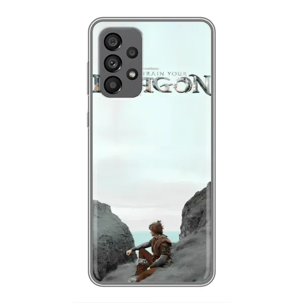 Чехол с принтом «Дракон лого» для Samsung Galaxy A73 (5G)