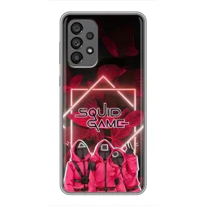 Чехол Гра в кальмара для Samsung Galaxy A73 (5G) (Охранники Игра кальмара)