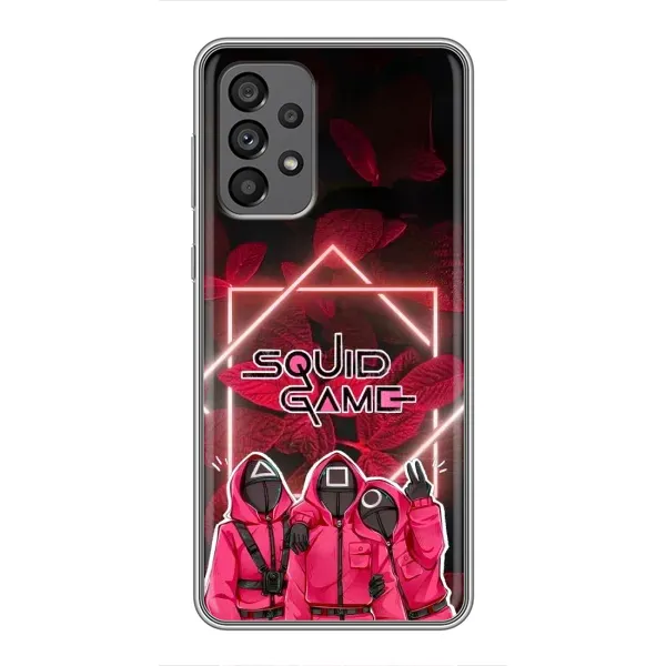 Чехол с принтом «Охранники Игра кальмара» для Samsung Galaxy A73 (5G) Чехол с принтом «Охранники Игра кальмара» для Samsung Galaxy A73 (5G)