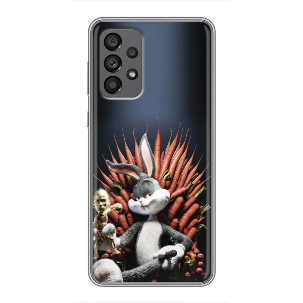 Чехол с принтом «Король Кролик» для Samsung Galaxy A73 (5G)