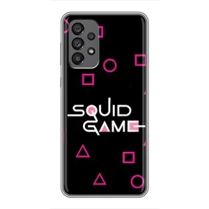 Чехол Гра в кальмара для Samsung Galaxy A73 (5G) (Паттерн Игра кальмара)
