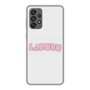 Чохол з Лабубу на Samsung Galaxy A73 (5G) (Лого Лабубу)