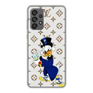 Чехли для Samsung Galaxy A73 (5G) - Скрудж МакДак Louis Vuitton (PREMIUMPrint) (Макдак на стилі)