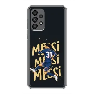 Чохли для Samsung Galaxy A73 (5G) (Leo чемпіон) (AlphaPrint) (Messi ПСЖ)