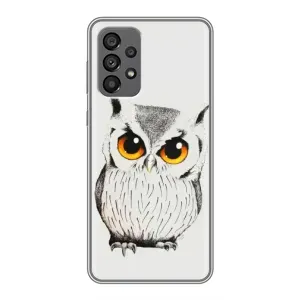 Чохол з пташками на Samsung Galaxy A73 (5G) (VPrint) (Мила Сова)