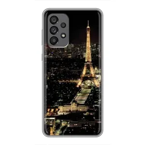 Чохол Ейфелева Вежа Samsung Galaxy A73 (5G) - (AlphaPrint) (Нічний Париж)