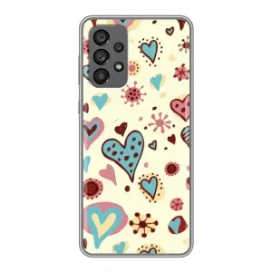 Чехлы для любимой на Самсунг Галаксі 73 (5G) (VPrint) (Сердечки)