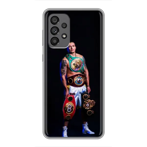 Чехол с принтом «Усик с поясами» для Samsung Galaxy A73 (5G)