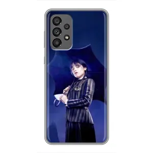 Силіконовий чохол з картинкою для Samsung Galaxy A73 (5G) (Венсдей)