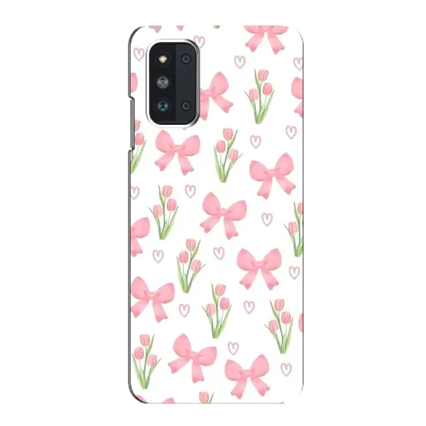 Чохол з принтом «Банти і квіти» для Samsung Galaxy F52 5G (E526) Чохол з принтом «Банти і квіти» для Samsung Galaxy F52 5G (E526)