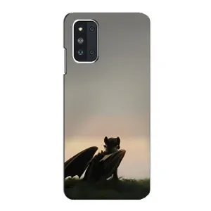 Чехол как приручить дракона на Samsung Galaxy F52 5G (E526) (Беззубик)
