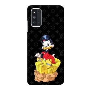 Чехли для Samsung Galaxy F52 5G (E526) - Скрудж МакДак Louis Vuitton (PREMIUMPrint) (Богатство Макдака)