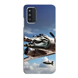 Чехол с мемом Тралалело тралала на Samsung Galaxy F52 5G (E526) (Бомбардиро крокодило)