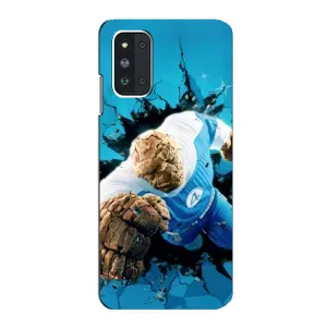 Чехол с принтом Фантастическая четверка для Samsung Galaxy F52 5G (E526) (Существо Фантастическая Четверка)