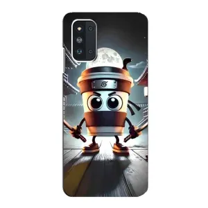Чехол с мемом Тралалело тралала на Samsung Galaxy F52 5G (E526) (Капучино асасино)