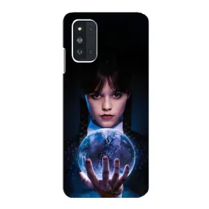 Чохол з дизайном Венздей 2 на Samsung Galaxy F52 5G (E526) (Магічна сфера Венздей)