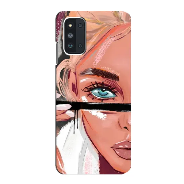 Чохол з принтом «Макіяж» для Samsung Galaxy F52 5G (E526)