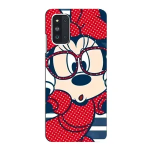 Міккі Маус чохол для Samsung Galaxy F52 5G (E526) (AlphaPrint - Мультяшні) (Маус в окулярах)