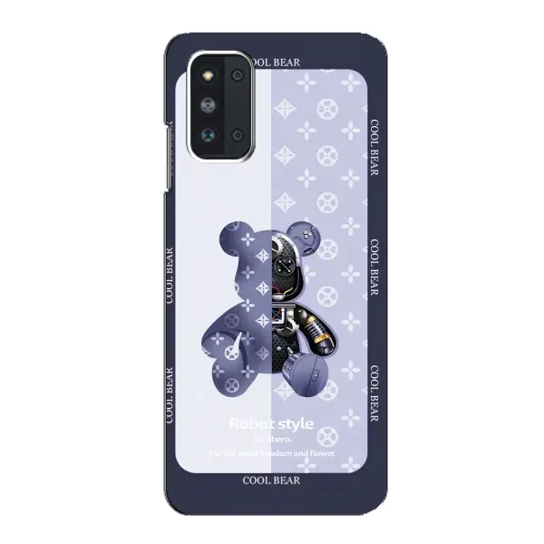 Чехол с принтом «Медвежонок LV» для Samsung Galaxy F52 5G (E526)
