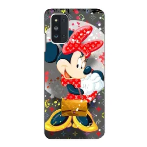 Чохол Disney Mouse Samsung Galaxy F52 5G (E526) (PREMIUMPrint) (Minni з бантіком)