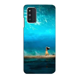 Чехол с мультфильмом Моана Samsung Galaxy F52 5G (E526) (Океан Моана)