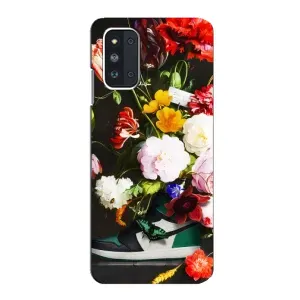 Бренднові Чохли для Samsung Galaxy F52 5G (E526) - (PREMIUMPrint) (Nike цветы)