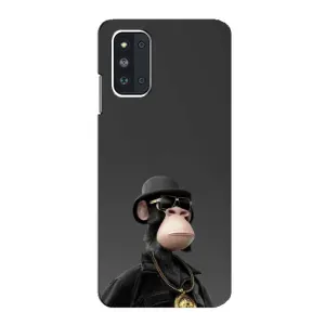 Чохли з Мавпами NFT для Samsung Galaxy F52 5G (E526) (AlphaPrint) (Мавпа NFT)