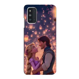 Чохол з принтом «Принцеса та принц» для Samsung Galaxy F52 5G (E526)