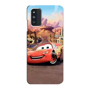 Силиконовый чехол Маквин для Samsung Galaxy F52 5G (E526) (Радиаторный Спрингс Маквин)