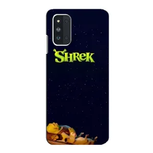 Чохол з мультфільмом Шрек на Samsung Galaxy F52 5G (E526) (Відпочиваючий Шрек)