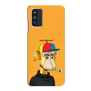 Чохли з Мавпами NFT для Samsung Galaxy F52 5G (E526) (AlphaPrint) (Нудна мавпа NFT)