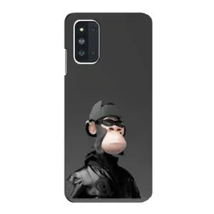 Чохли з Мавпами NFT для Samsung Galaxy F52 5G (E526) (AlphaPrint) (стильна мавпа NFT)