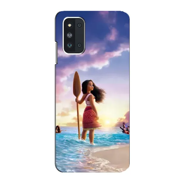 Чехол с принтом «Моана с веслом» для Samsung Galaxy F52 5G (E526)
