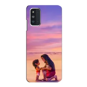 Чехол с мультфильмом Моана Samsung Galaxy F52 5G (E526) (Маленькая Ваяна)