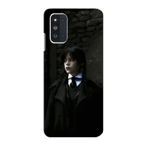 Чохол з дизайном Венздей 2 на Samsung Galaxy F52 5G (E526) (Темний стиль Венздей)
