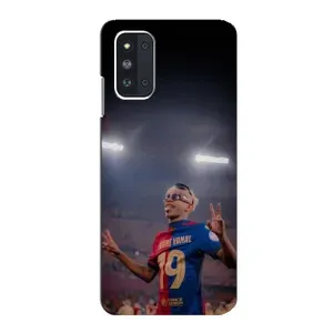 Чохол з футболістом Ламін Ямаль Samsung Galaxy F52 5G (E526) (Ямаль на стадіоні)