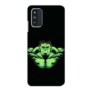 Чехол с принтом «Зелёный Халк» для Samsung Galaxy F52 5G (E526)